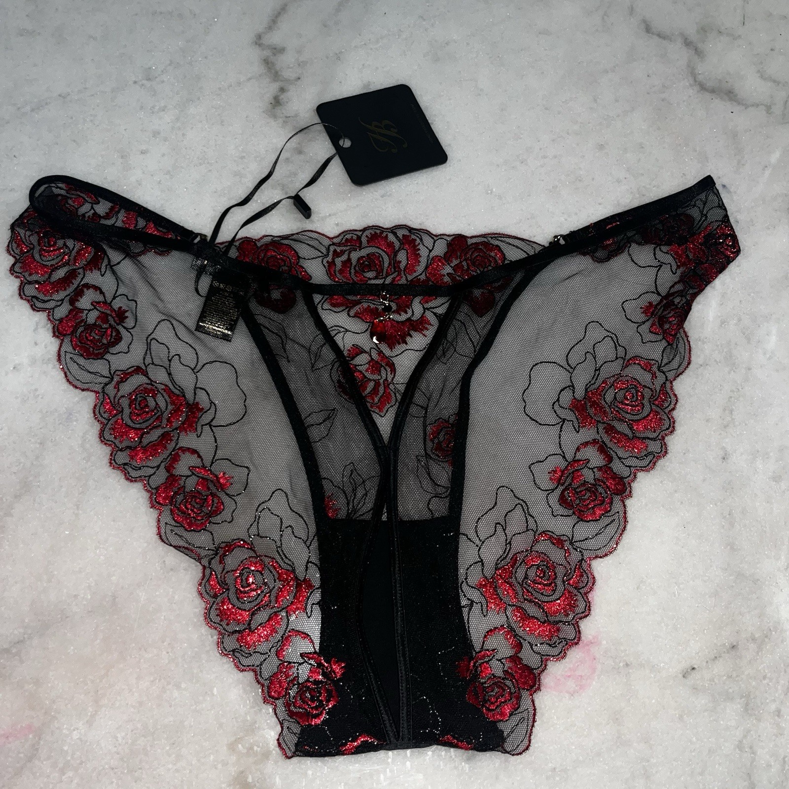 New honey birdette Bonita Brief size Large