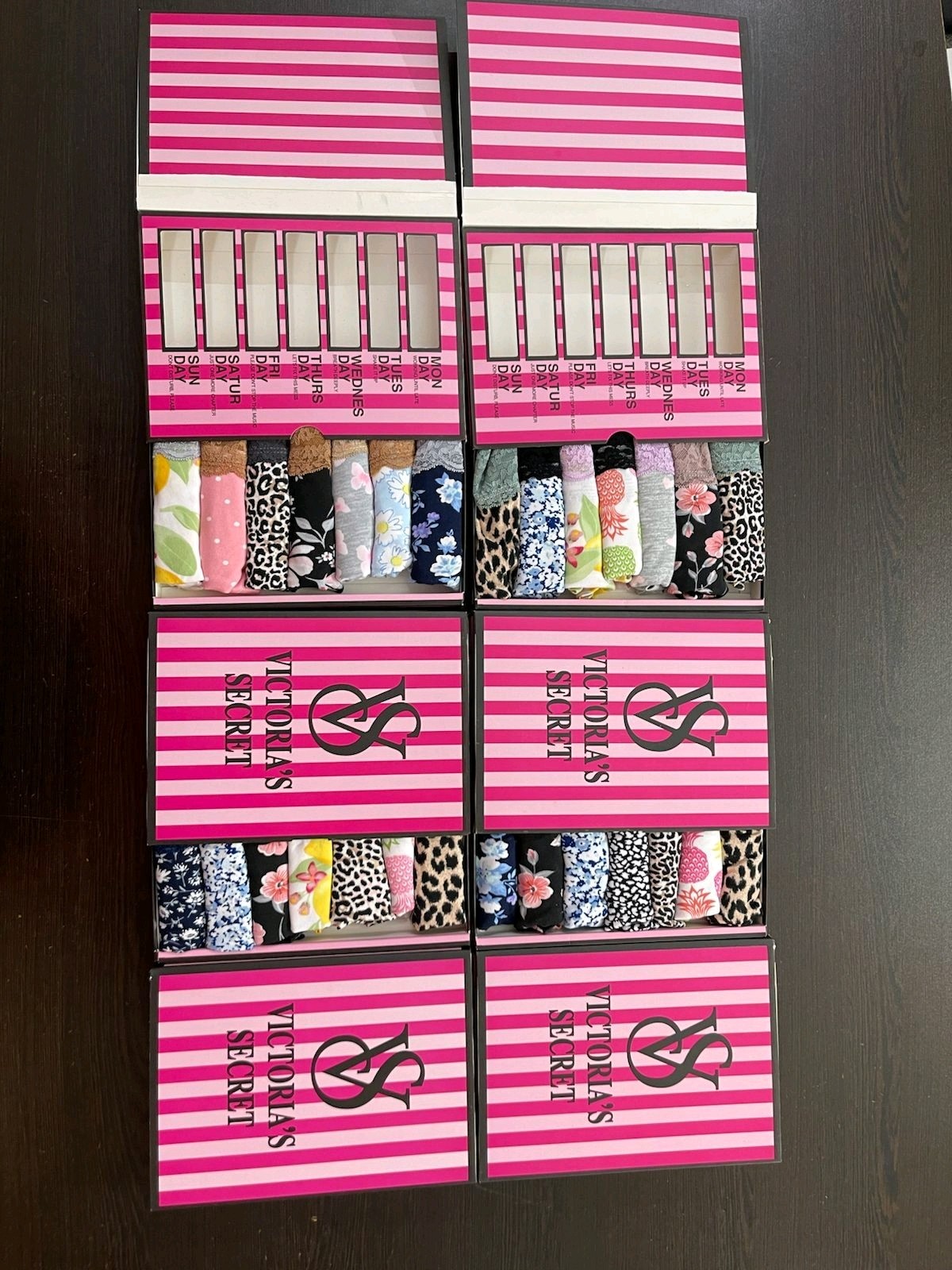 Victoria’s Secret Panties, 7-Day Cheeky Pack, Mystery Assorted Colors & Designs