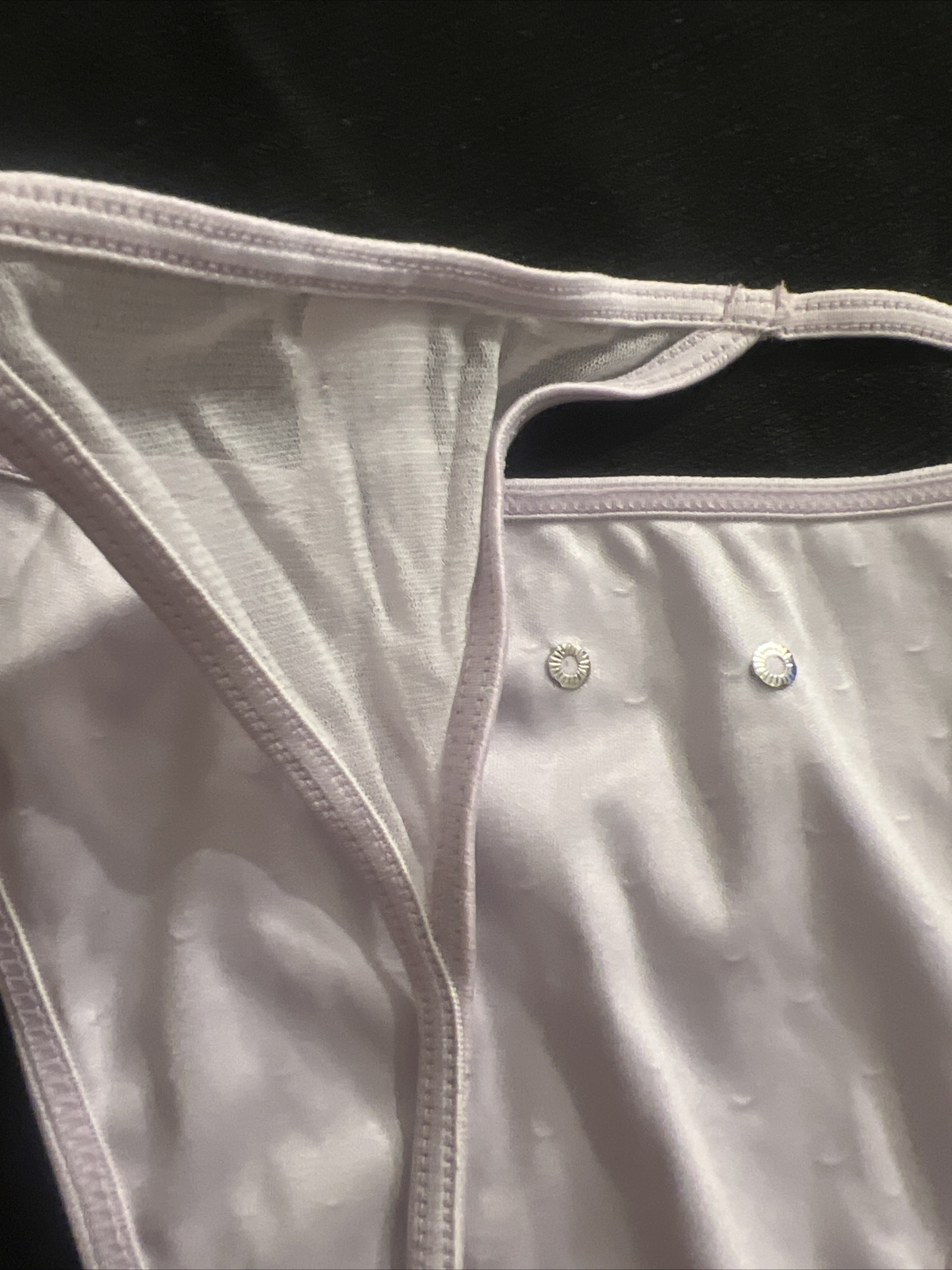 VTG WOMEN’S PANTIES THONGS CAPRICIA O’DARE SIZE 9 LIGHT PURPLE BODY100%POLYESTER