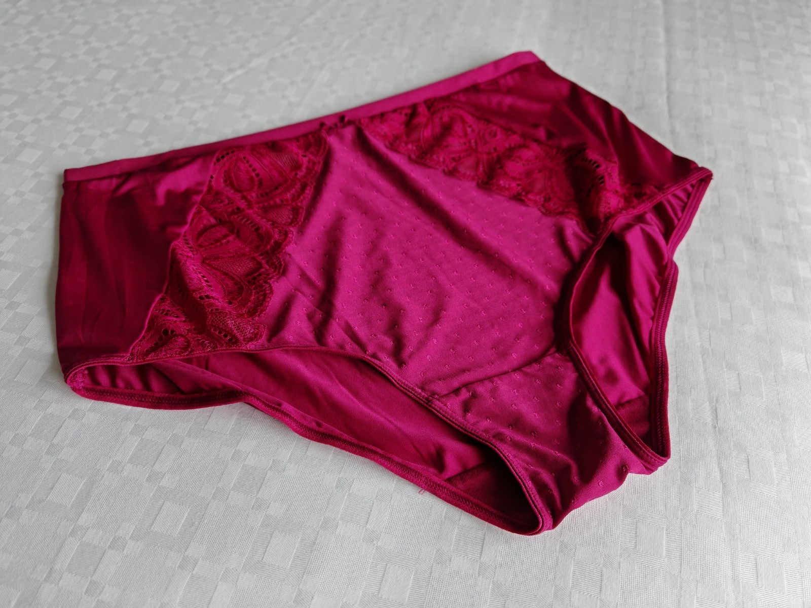 M&S Amelia Raspberry Full Briefs/Knickers Size 18