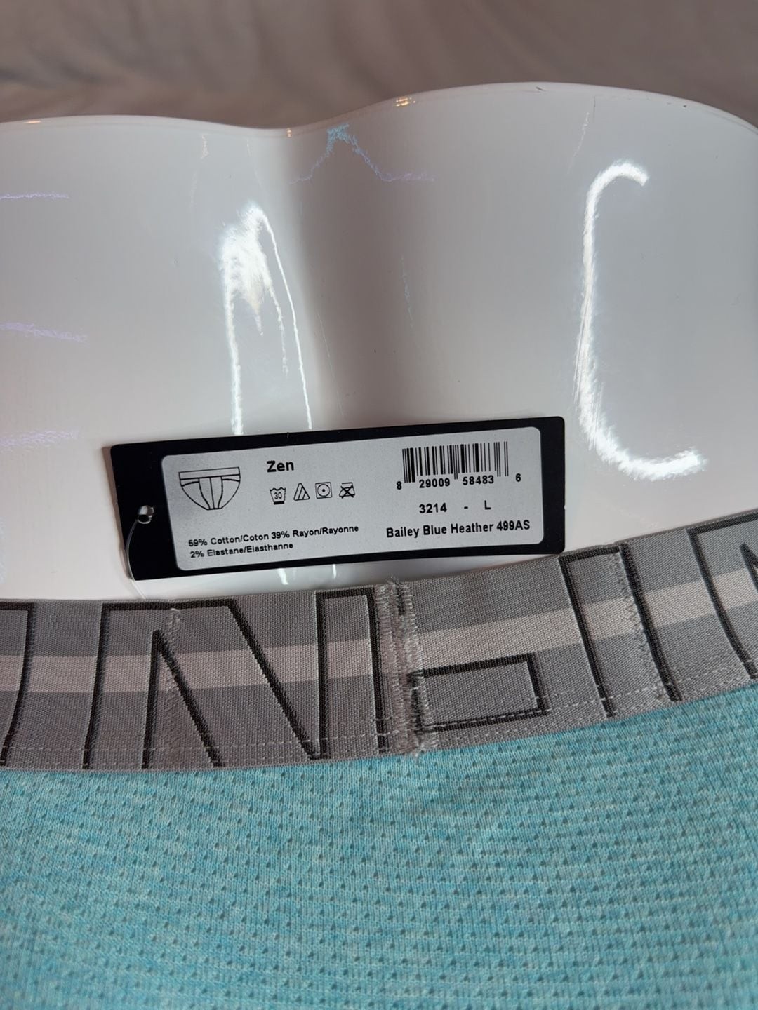 C-IN2 Zen Brief Bailey Blue Heather Size Large