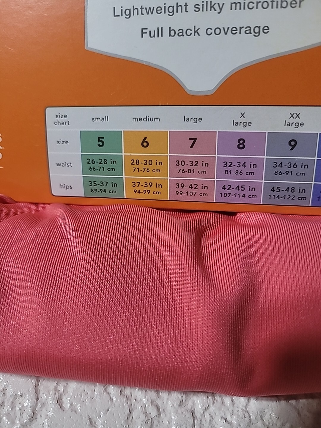 WARNER’S BLISSFUL BENEFITS 3 Pair NO MUFFIN TOP MICROFIBER BRIEFS NWT SIZE S 5