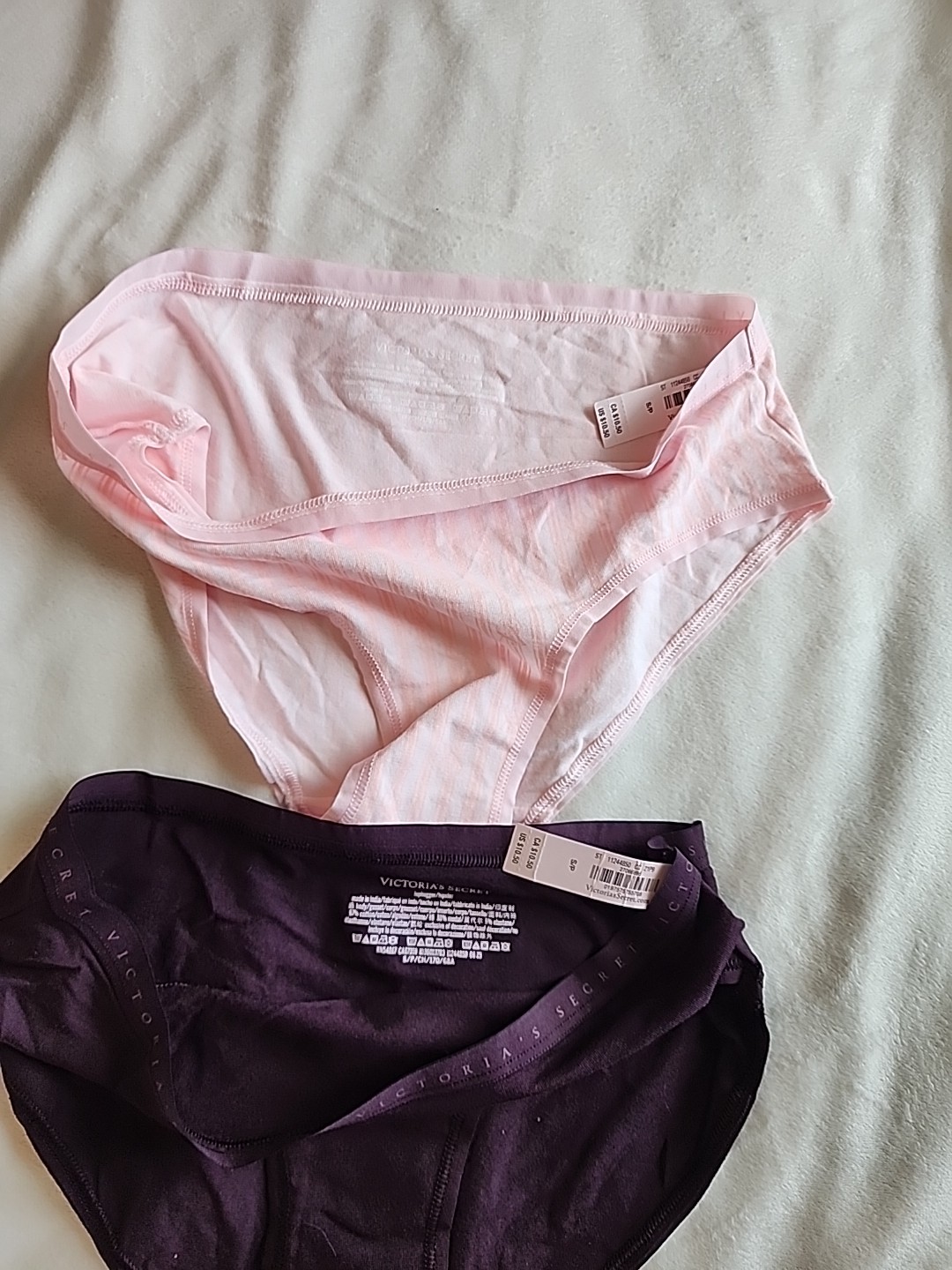 4 pairs size S/P Victoria’s Secret hiphuggers vintage RN54867 CA 67359 India