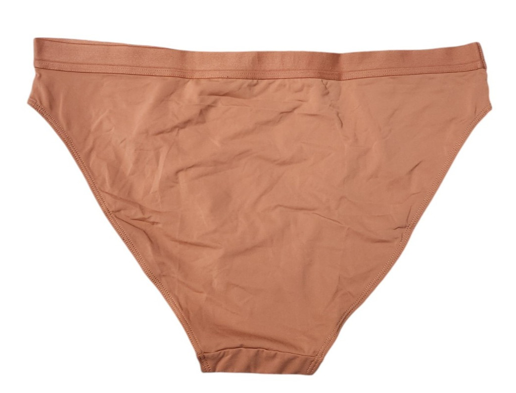 Parade Womens L Bikini Brief Underwear Light Brown Tan Nude
