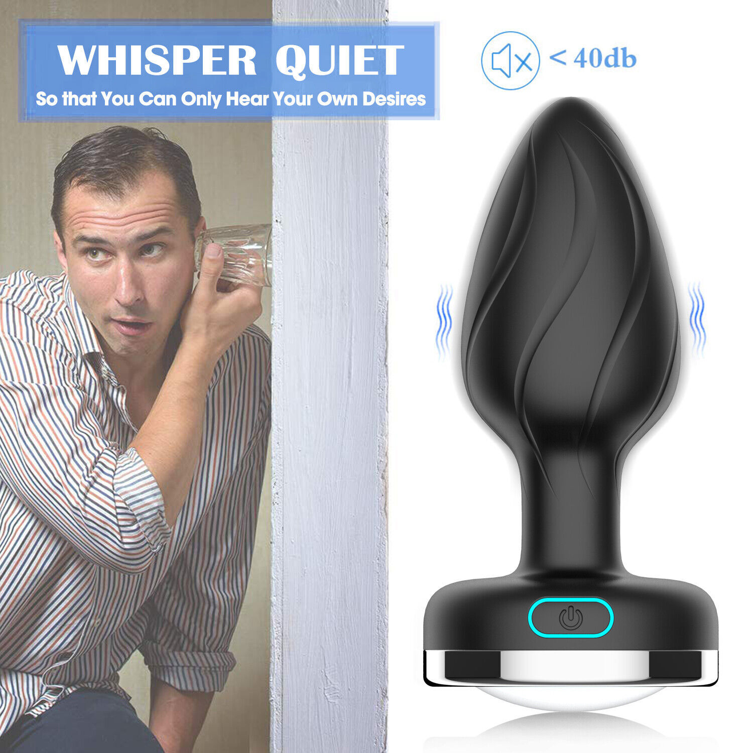 7 Modes Waterproof Wireless Remote Control Invisible Vibrating Pantie Bullet Toy