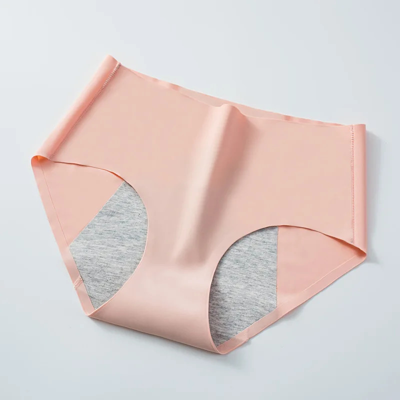 Mid Rise Period Brief Panties Leak Proof Absorbent Breathable Comfortable Fit