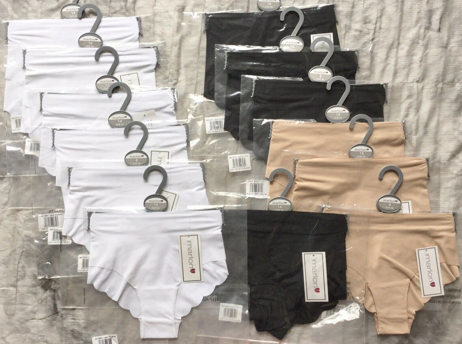 Marlon White No VPL soft invisible Size 14