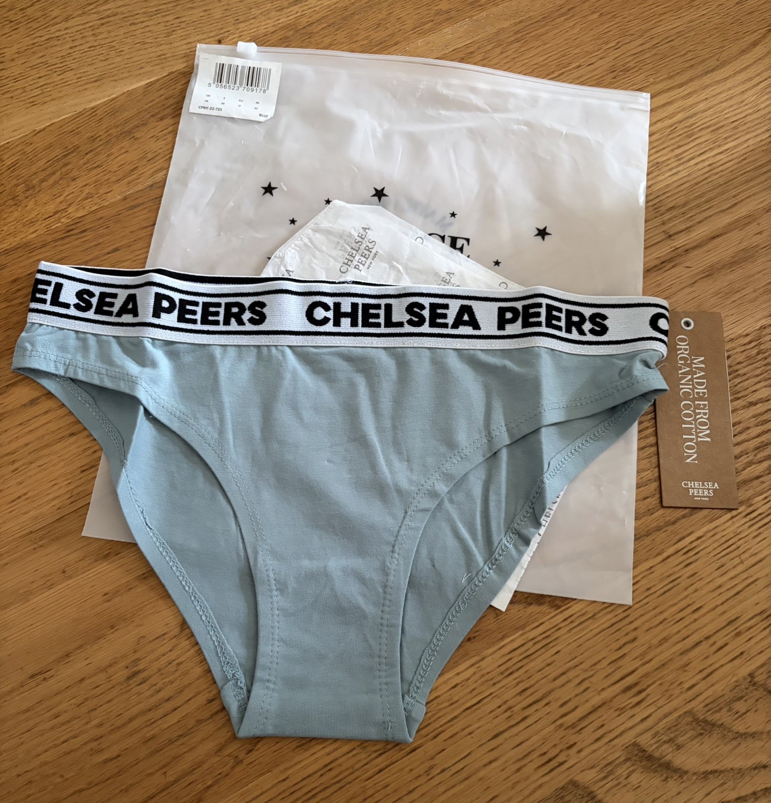 Chelsea Peers Dance In Your Underwear Blue Knickers Size Small New In Packet