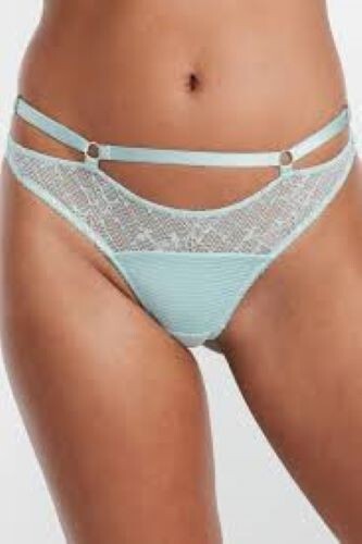 New Dita Von Tesse Madame X G String Small Powder Blue MSRP $55