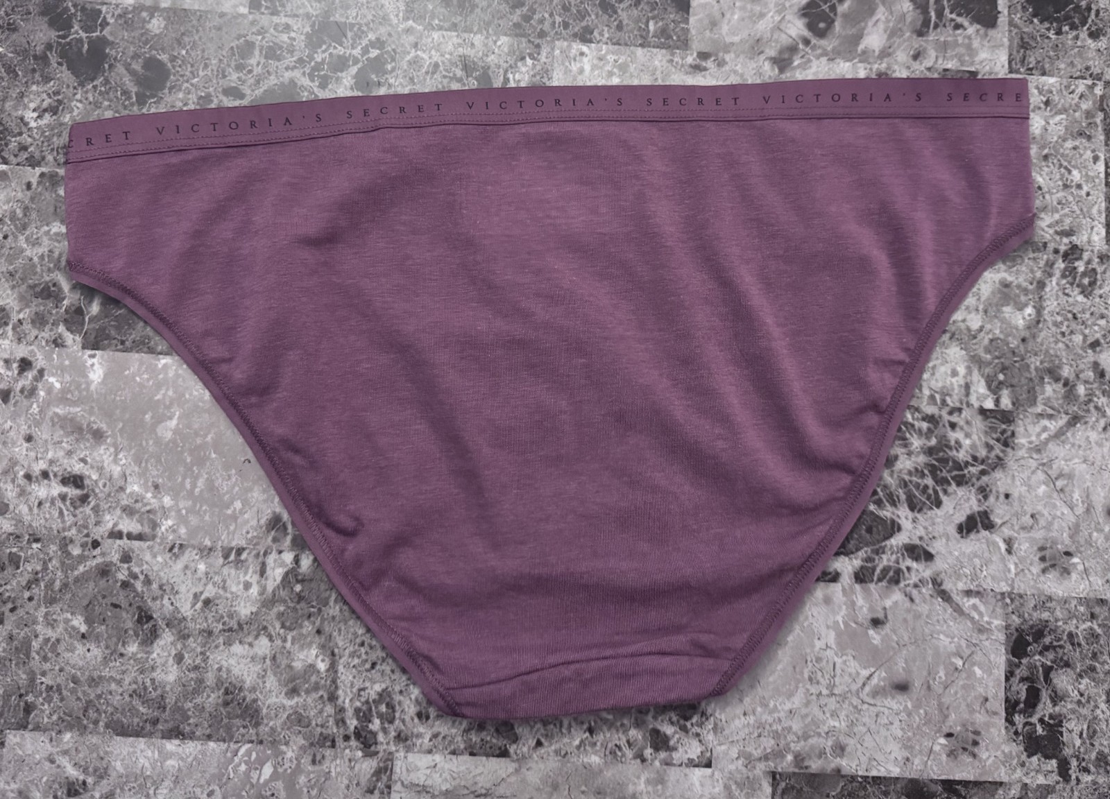 VICTORIA’S SECRET XL PURPLE HALLOWEEN BATS LIGHTWEIGHT WAISTBAND BIKINI PANTIES