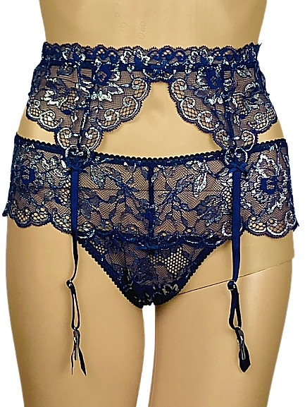 VICTORIA’S SECRET DREAM ANGELS FLORAL LACE THONG PANTY + GARTER BELT XS S M L