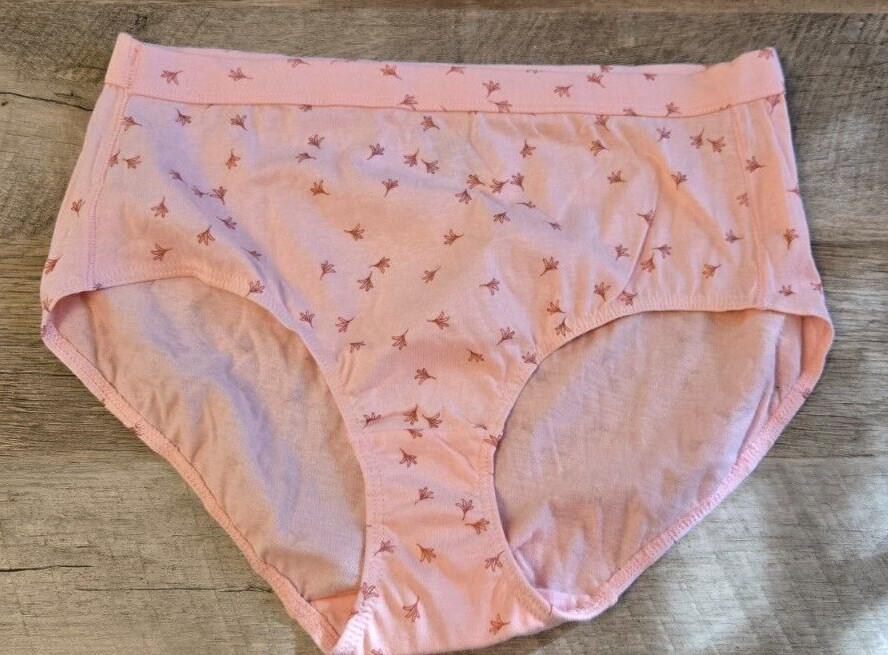 (4 Pk) HANES Women’s Underwear Assorted Colors & Styles Size 6/M