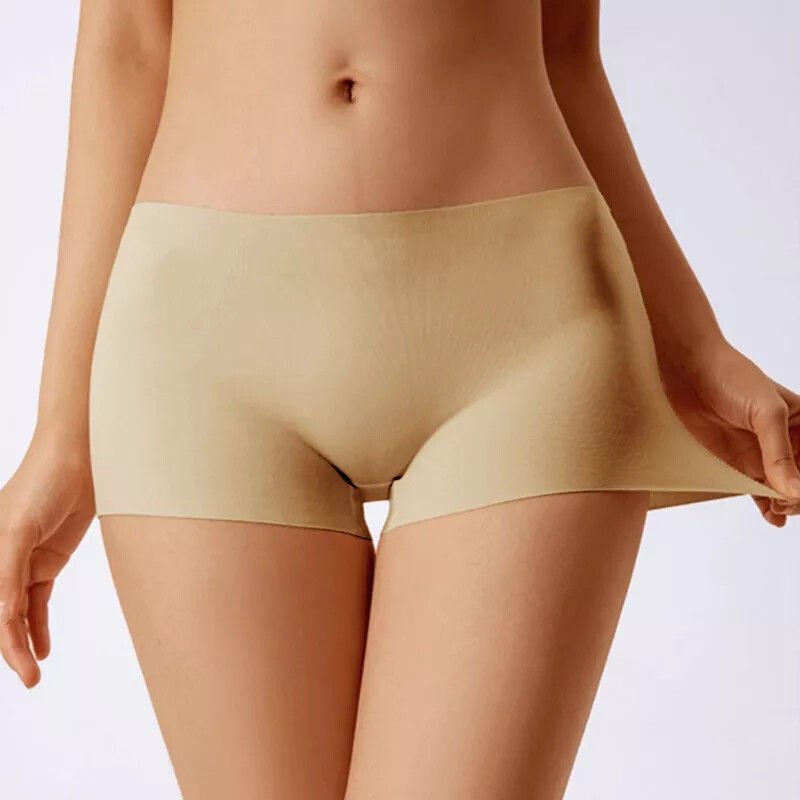 4 Packs Lot Women’s Sexy Seamless Boyshorts Boxer Shorts Panties Hip 32”-37”