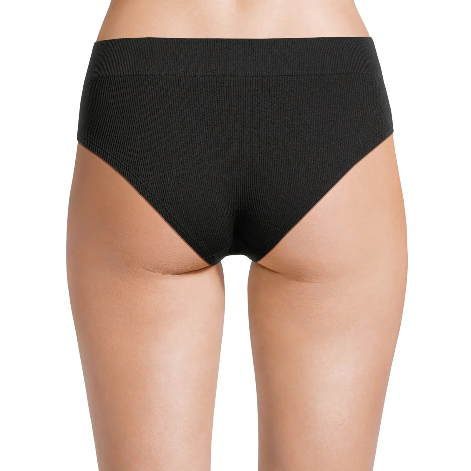 No Boundaries Women’s Seamless Hipster Panties Size SMALL Solid Black New