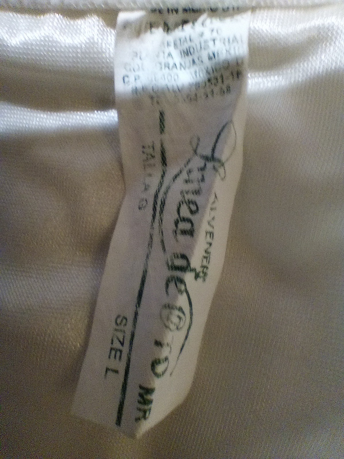 L White Girdle Lace Bow Medium Tummy Control NWOT Linea de Oro
