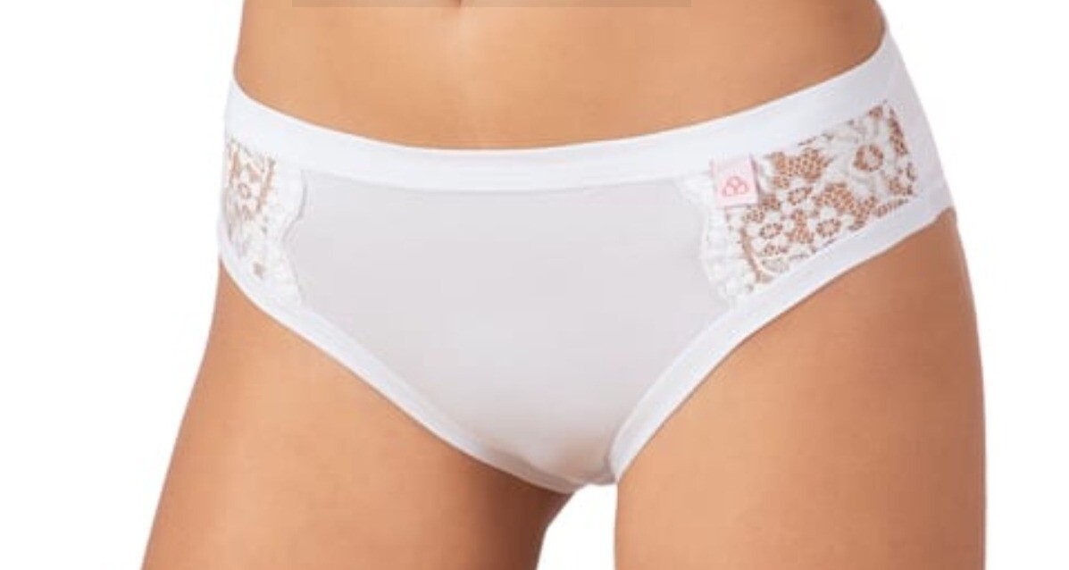 Women’s Stretch Cotton Slip DS350 With Internal Lace