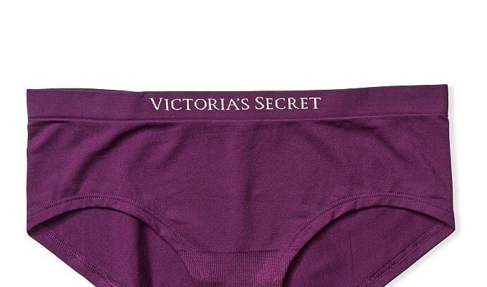 XXL Purple Grape Raspberry SeamlessLOGO Victorias Secret Hipster Hiphugger Panty