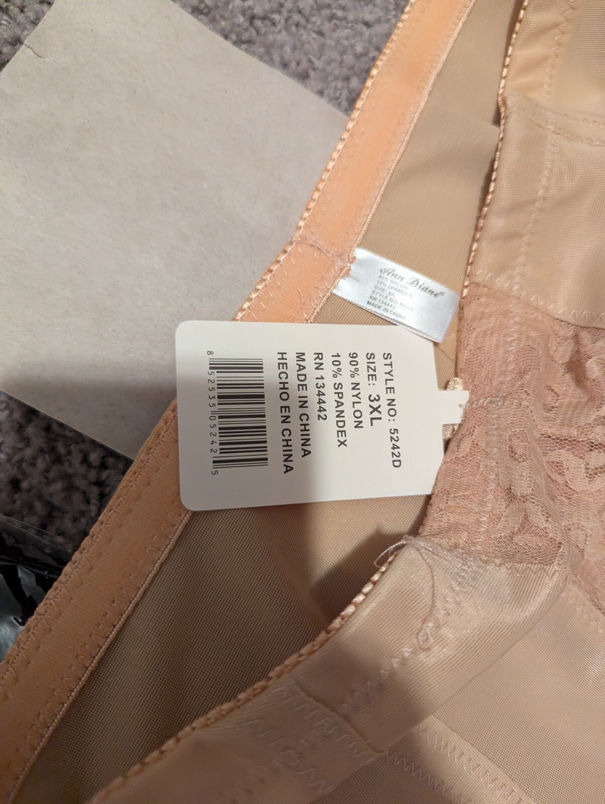 Ann Diane Ladies Briefs 3x Lot Of 4