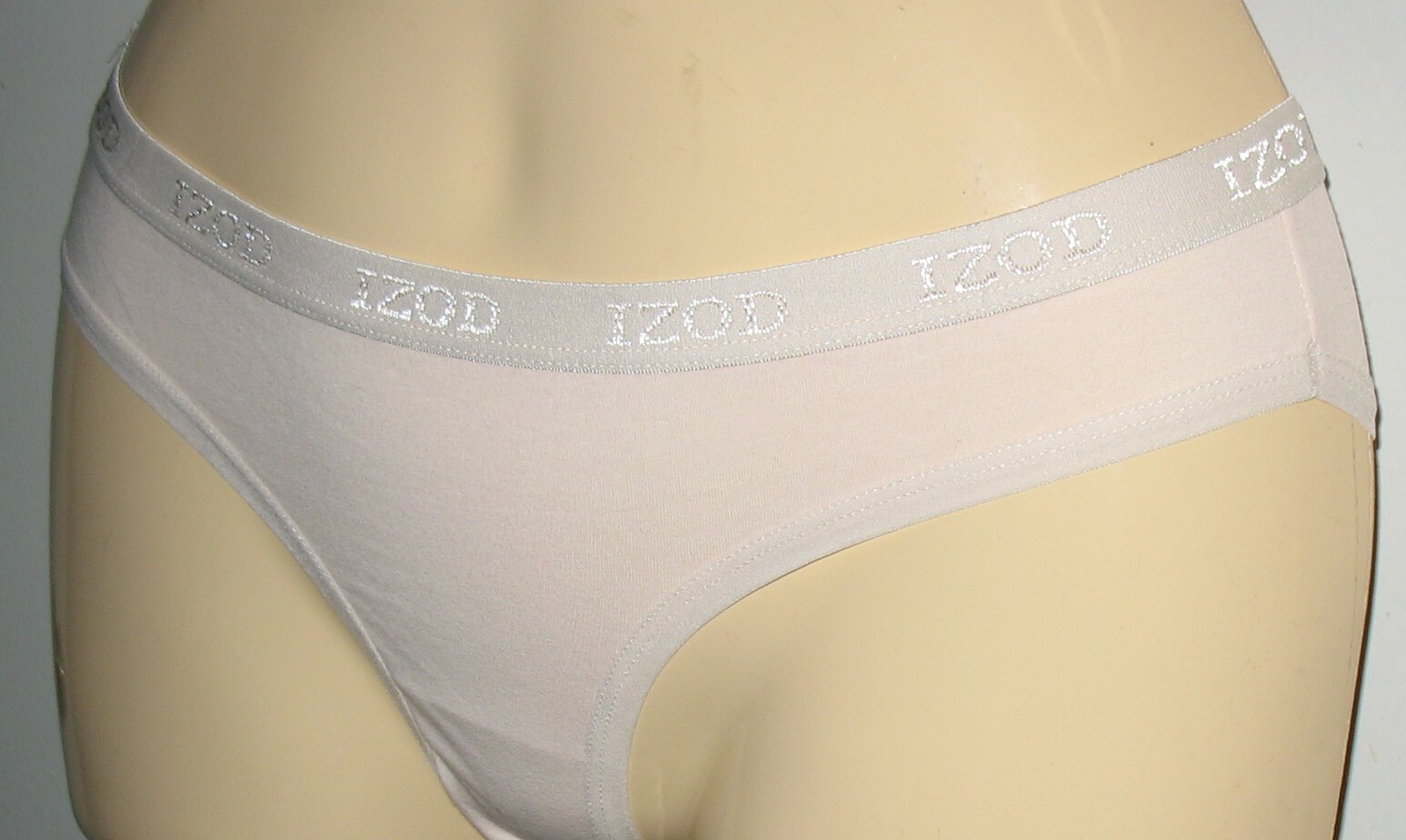 IZOD – NEW – PINK – SIZE: S – COTTON/SPANDEX STRETCH BIKINI PANTY – RN 71222