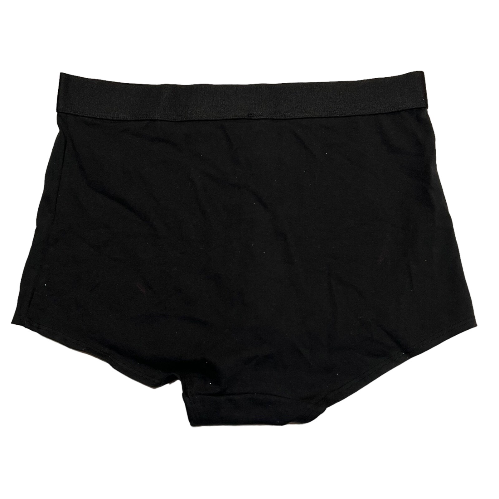 NWT VICTORIA’S SECRET PINK Shortie Pantie Sz L-XXL Black Cotton Jersey