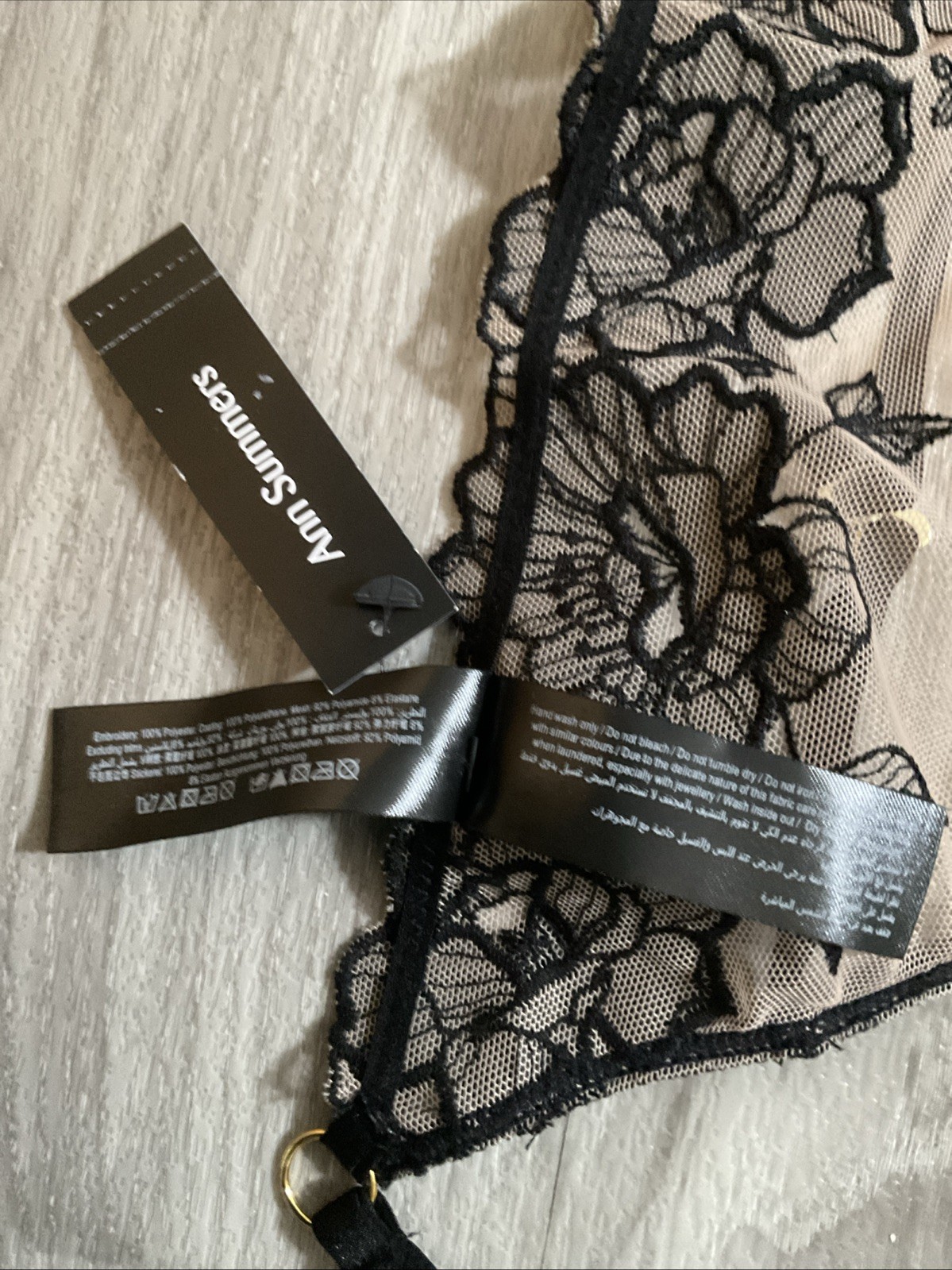 Ann Summers- INSATIABLE- CROTCHLESS-Thong – Size 16 – New With Tags RRP £14