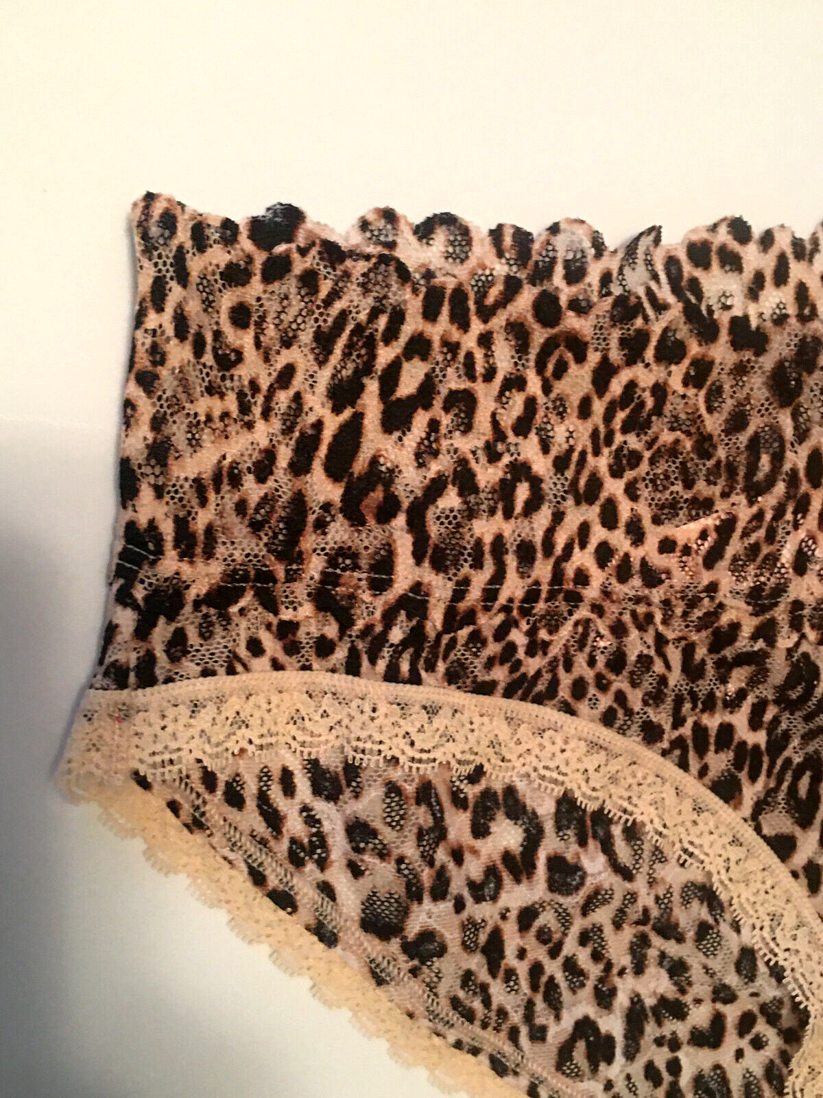 Victorias Secret Sexy Animal Print Hiphugger Hipster Panty Size S Leopard Lace