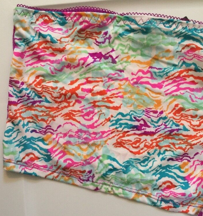 Multi-Colored Hipster Panties Size 3X/10 Flirty Sexy Sheer Fuchsia Lace Sides
