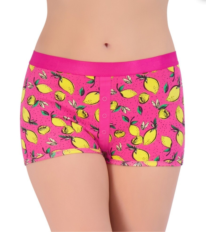 Women’s 3 pack boyshorts/shortie~NEW ~ Multiple Sizes ~ Lemon, Pink & Yellow