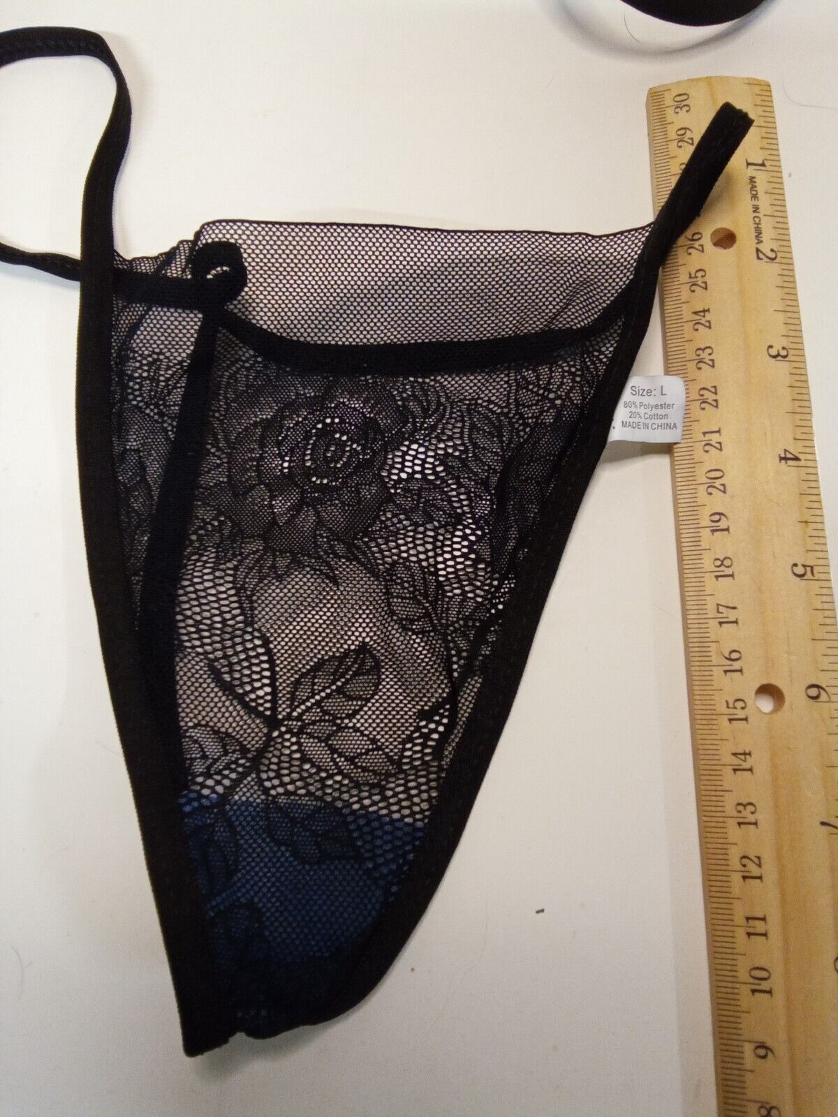New Large Thongs with Lace