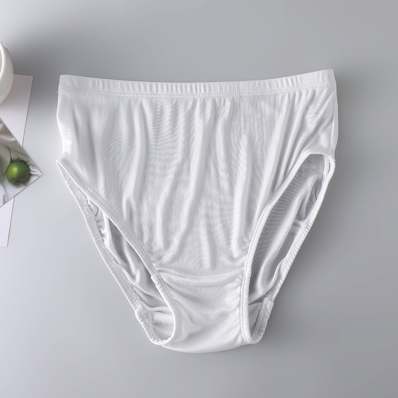 one Luxury Women’s Knitted Mulberry Silk Briefs Real Silk Panties breathable new