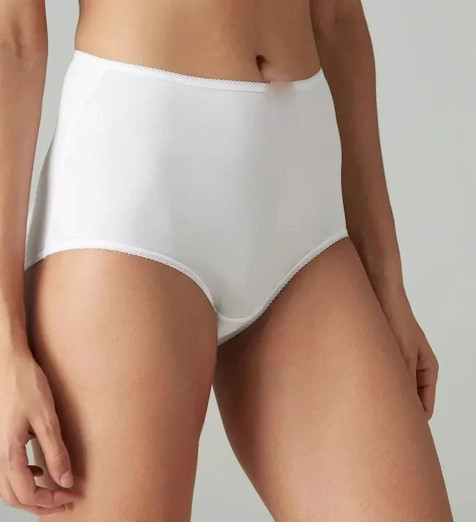 Senior Girls size 14 School Knickers High Waist everyday School Briefs White