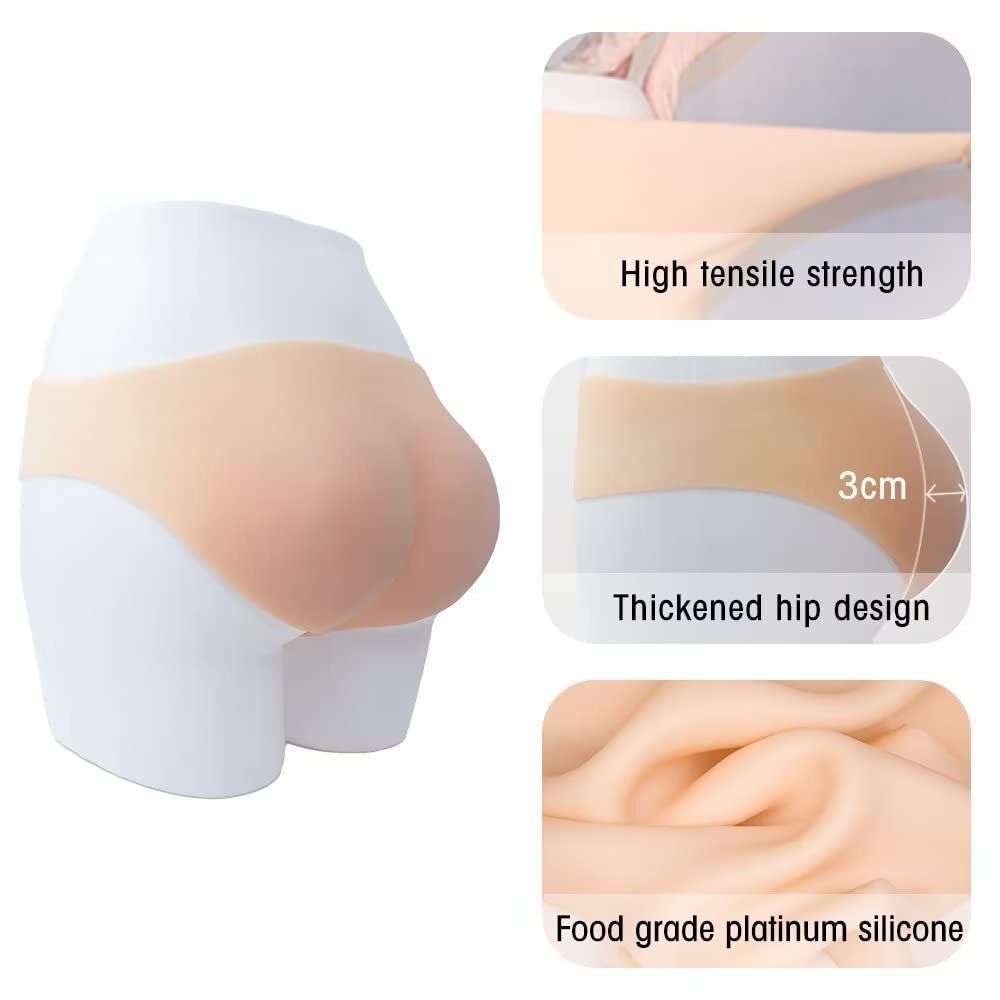 Silicone Buttock Fake Vagina Female Vagina Pants Underwear Crossdressers Panties