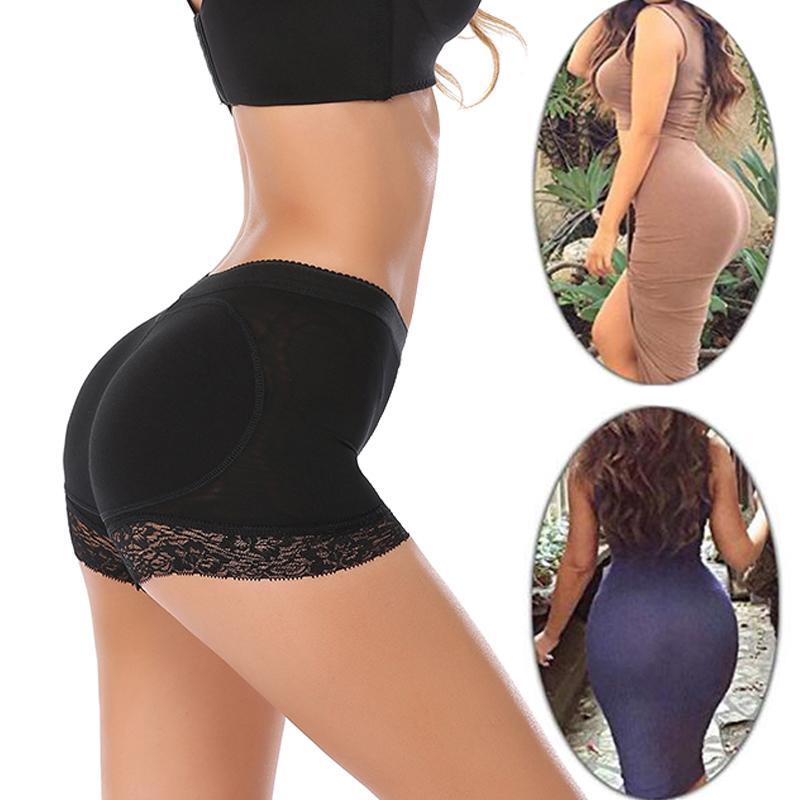 Women’s Control Panties with Butt Pads Hip Enhancer Mesh Breathable Underwear
