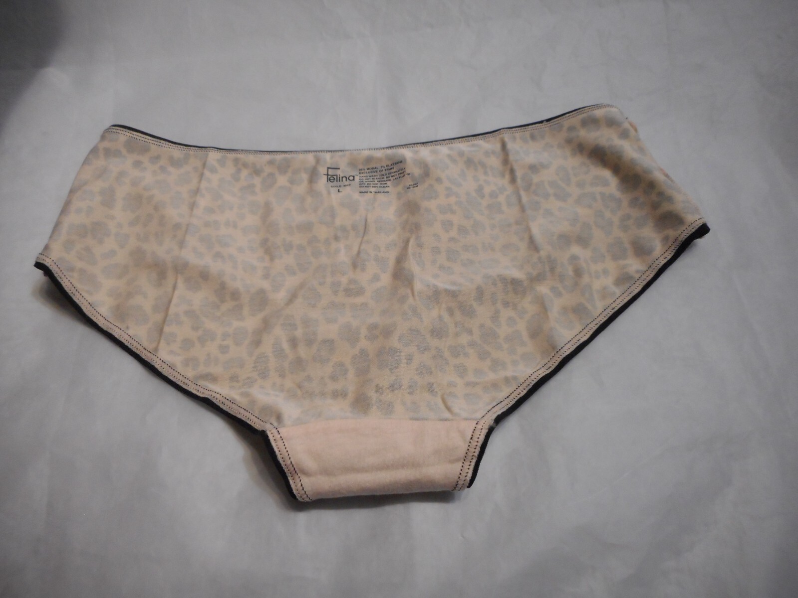Felina Women’s Brown Multi Hipster Panty Size Large
