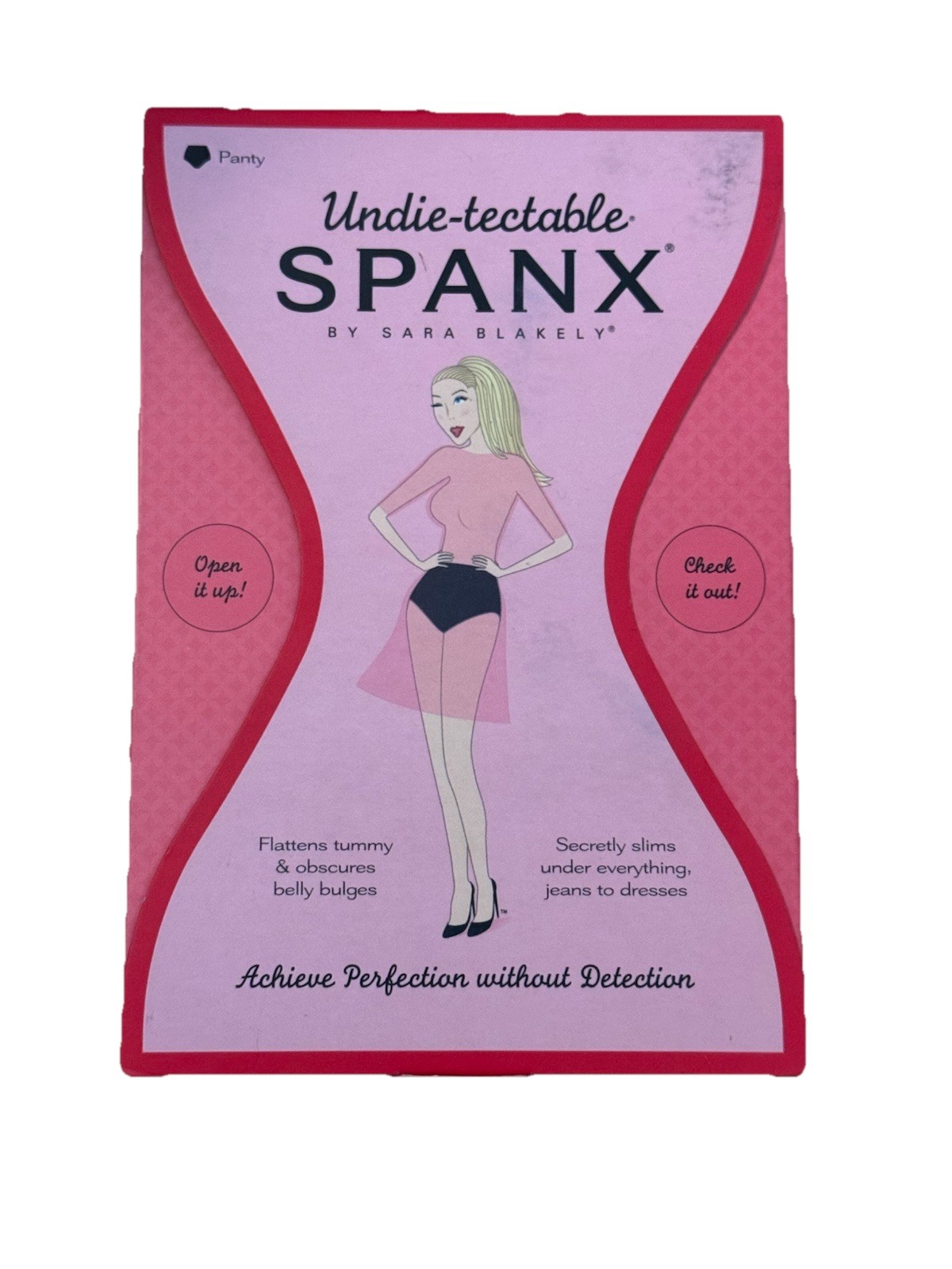 NWT Spanx Womens Medium 017A Black Panty Undie-tectable Seamless Shaper