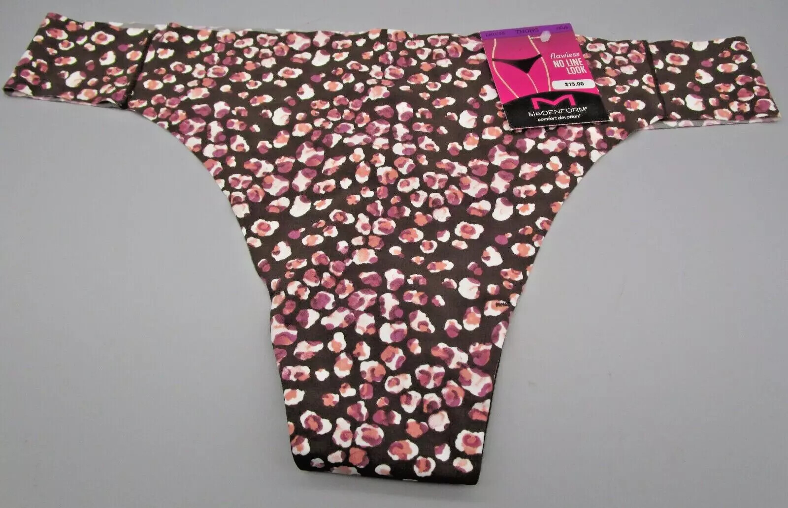 MAIDENFORM Women’s Flawless No Line Look Thong DMLCTG NEW w TAGS