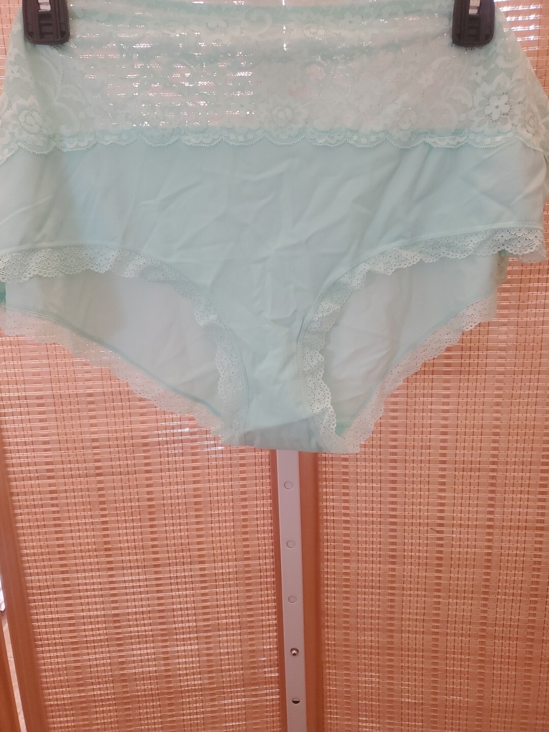 Hips And Curves Hi Waist Briefs Womens Plus Size 30 32 Green Underwear Lingerie