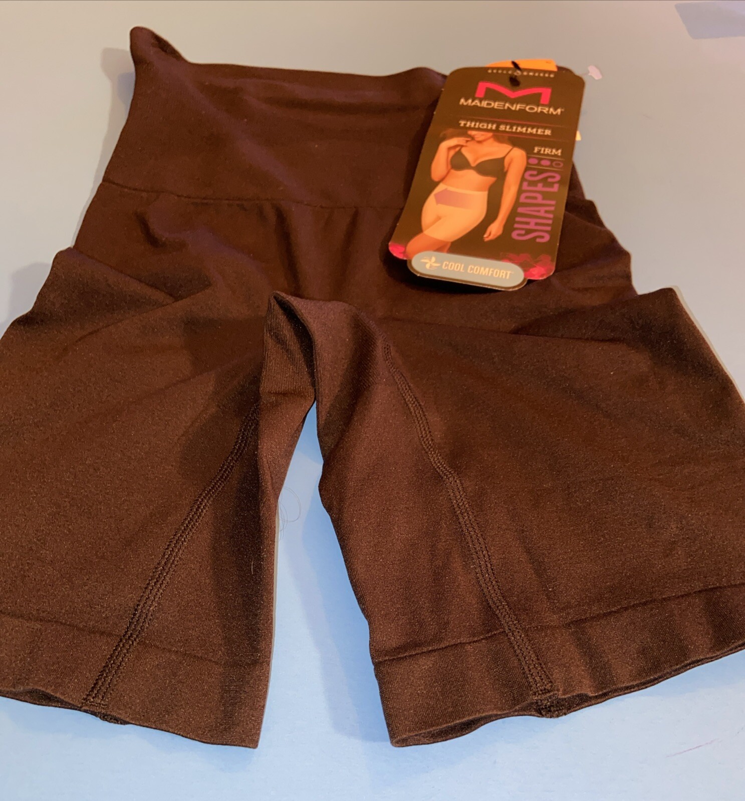 NEW! MAIDENFORM BLACK THIGH SLIMMER / SIZE SMALL / 5/ Retail $43