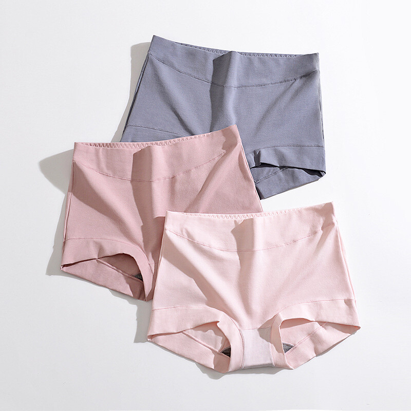 Women High Waist Cotton Underwear Big Size Ladies Soft Full Briefs Panties M-4XL