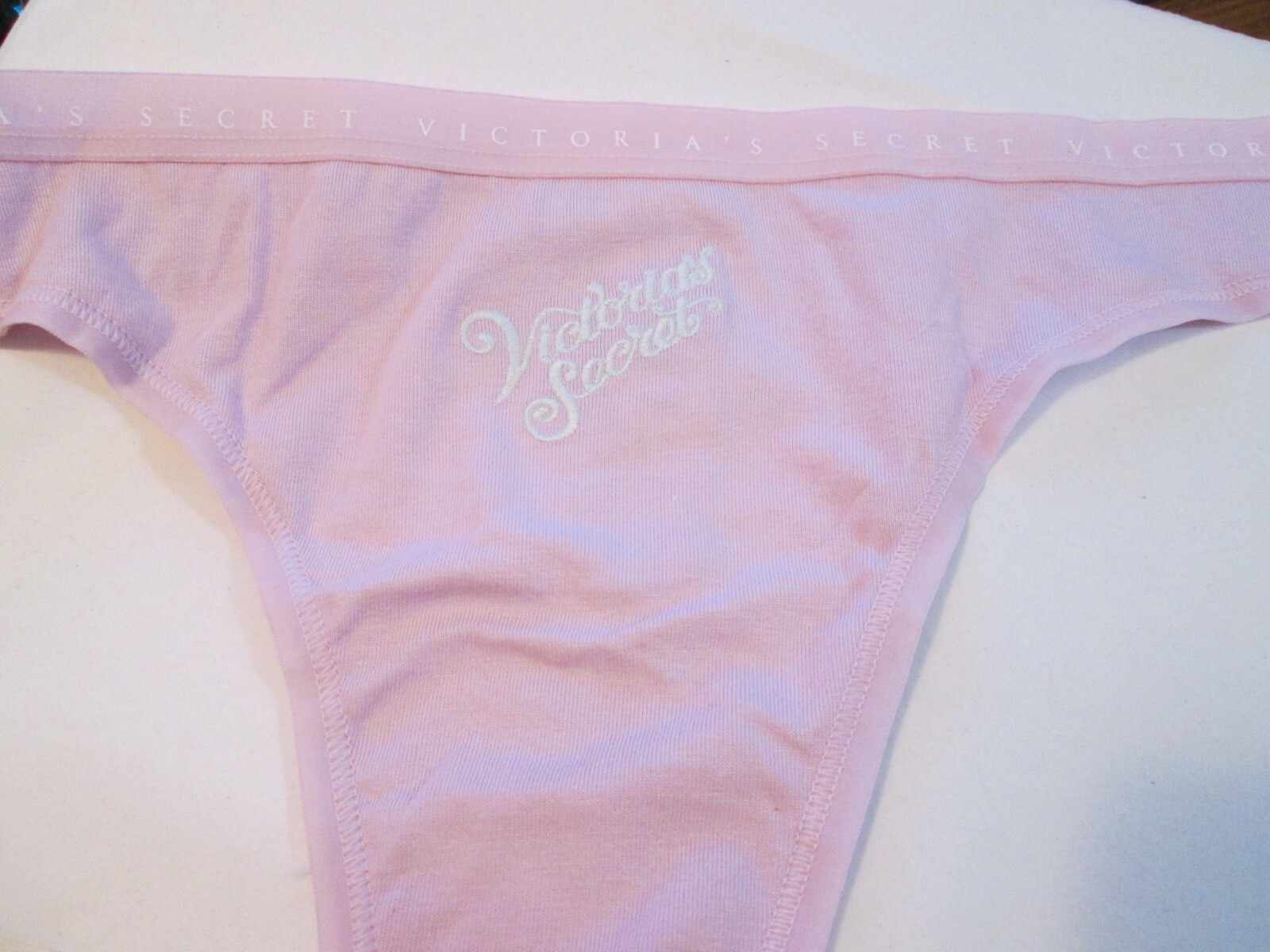 New Victoria’s Secret 💜Embroidered💗💕Cotton Thong💜XS,S,M,L,XL💜