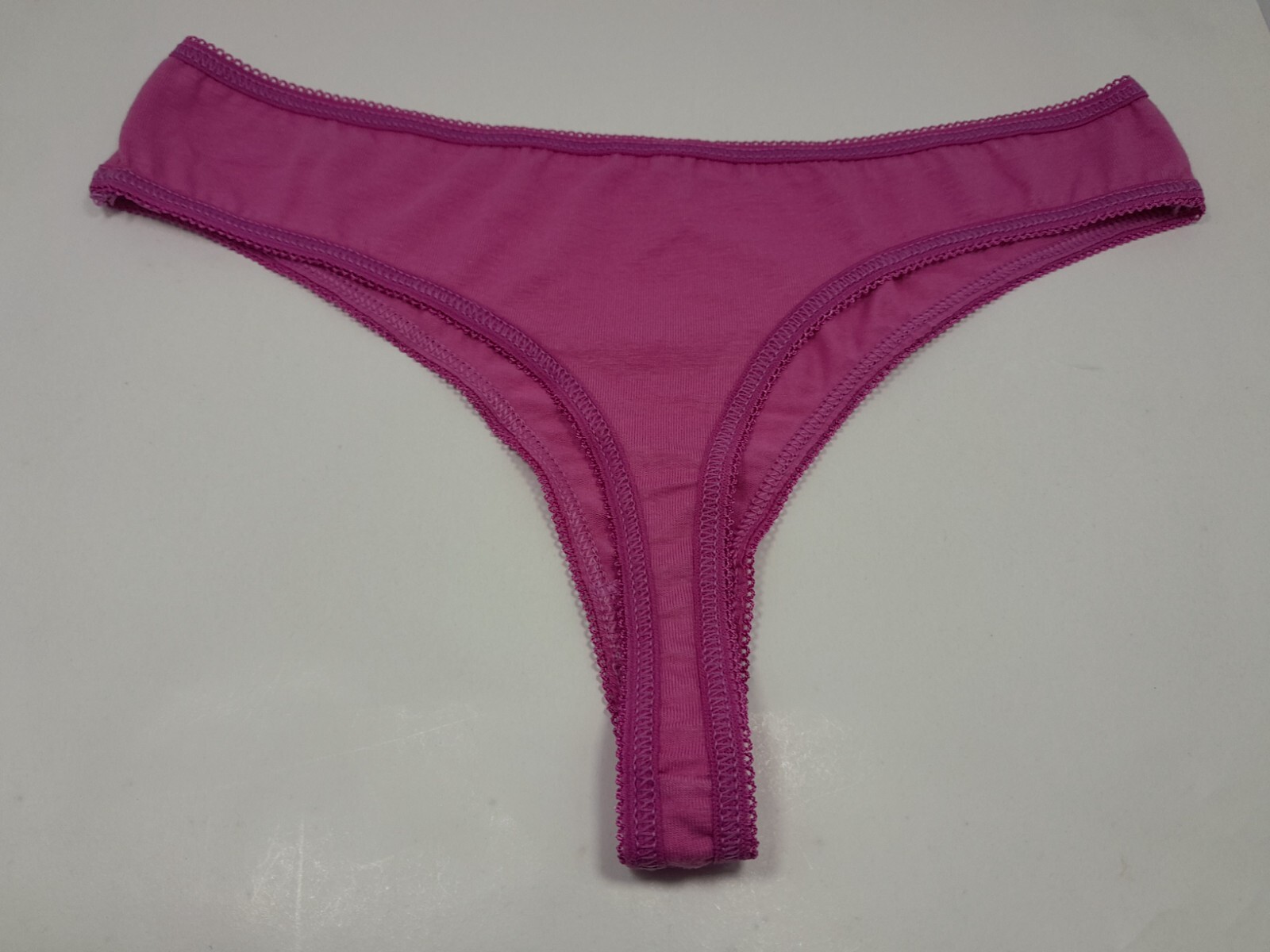 6 pieces thong panty Women / Girl Low Waist Pure single jersey Thong sexy T-Back