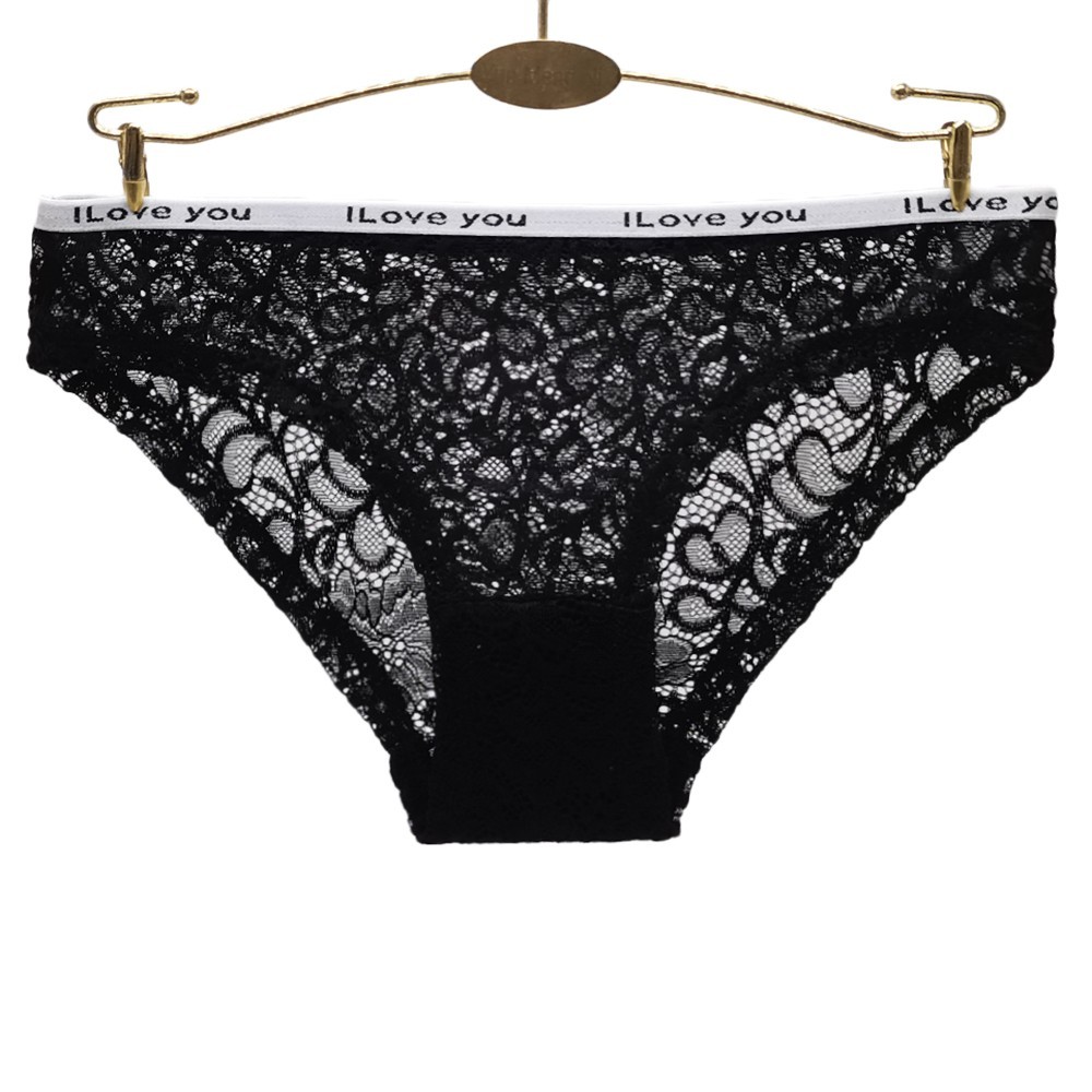 6 Pack S M L XL 2XL Women’s Sexy Sheer Lace Bikini Panties Lingerie Underwear