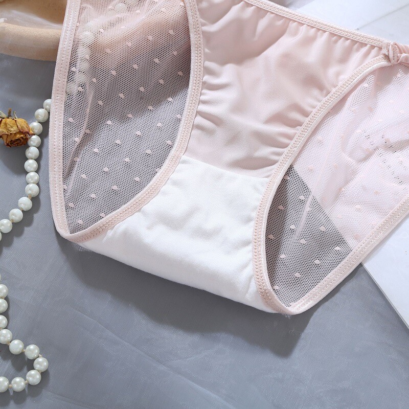 1/5 Pack Lot Womens Satin Silky Panties Underwear Sheer See Through String Brief