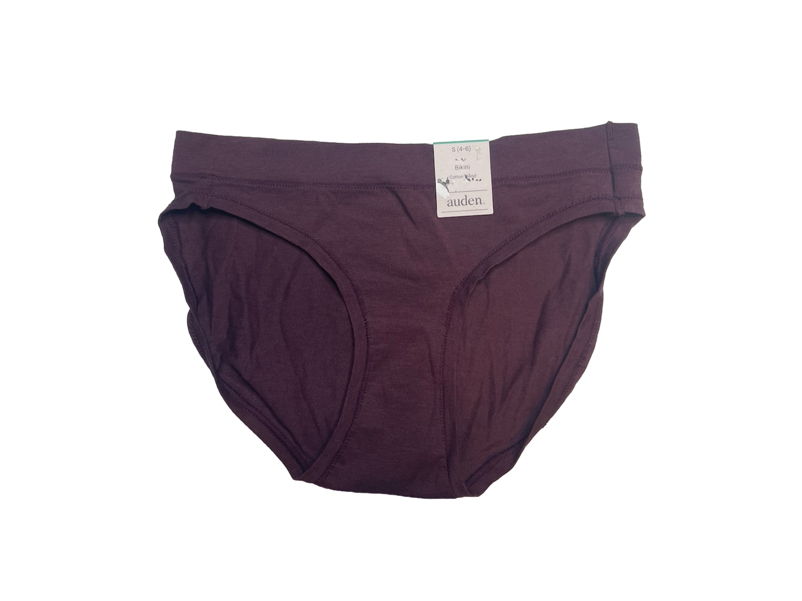 Auden – Womens Bikini Panties – Multicolor – Size S(4-6) – 6 Pairs – NWT