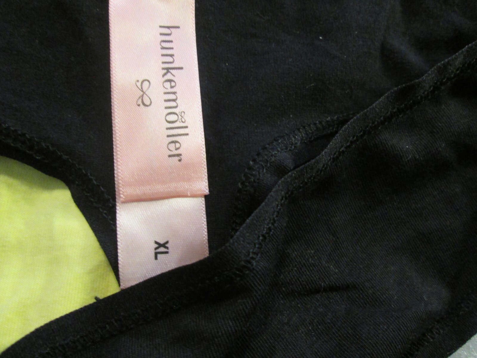 New 4 Ladies Thongs Cotton Panties💚Size XL💚Good Vibes, Blue, Black, Yellow💚
