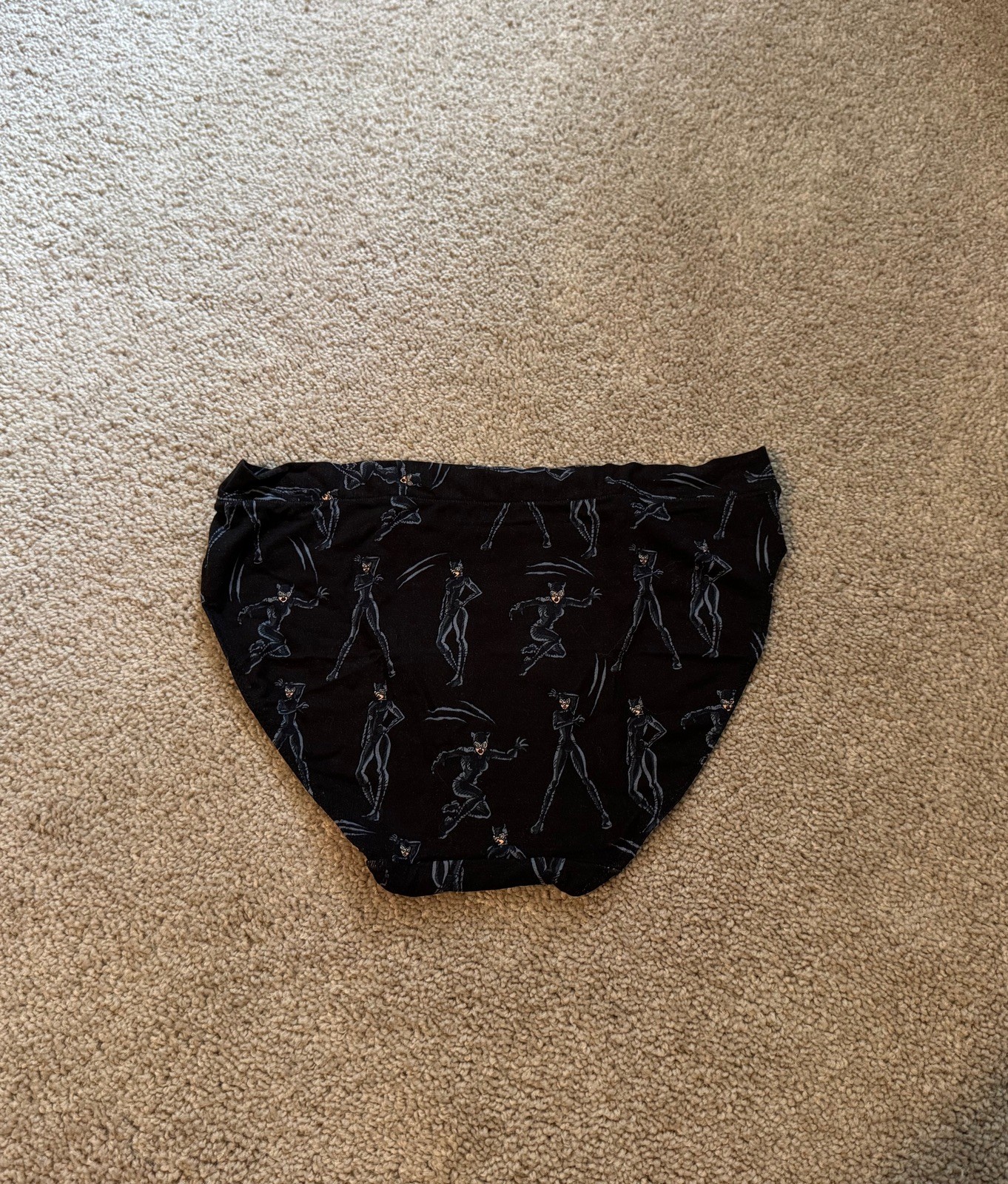 MeUndies Catwoman FeelFree Bikini Black Panties Sz M NEW Ltd Edition Discontinue