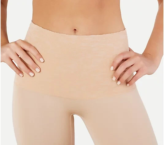 Breezies Seamless Long Leg Control Panties Set of Three Sunbeige Large