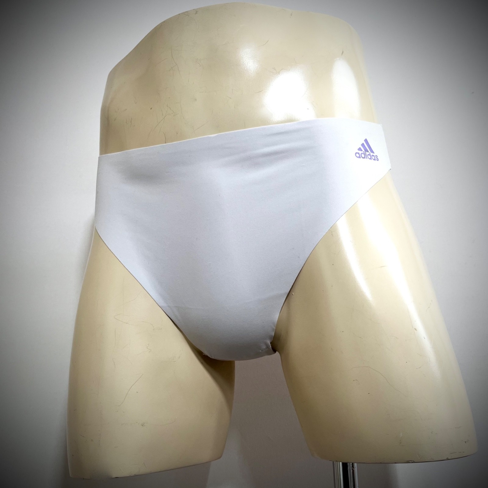Adidas Thong Size: M, UK12-14 New With Tags White G String Underwear Sportswear