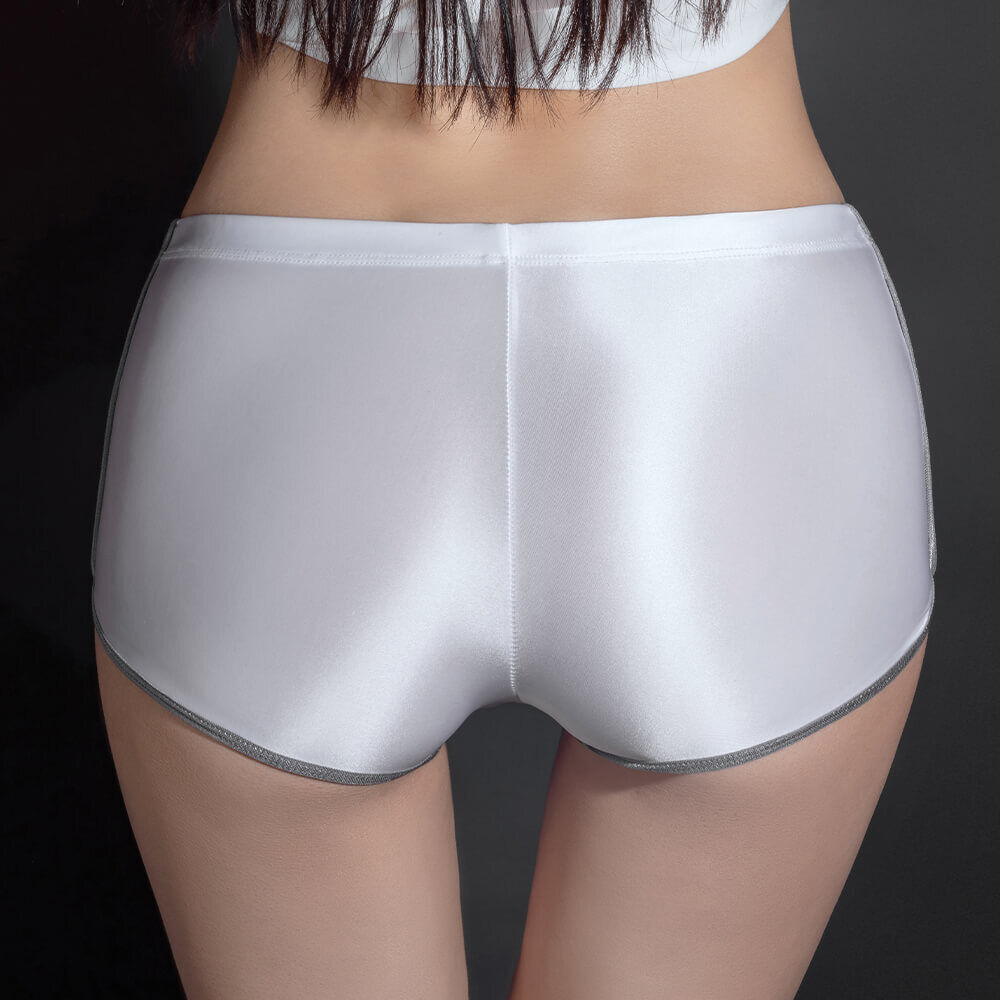 1/4 Pack Lot Womens Sexy Satin Panties Briefs Boyshorts Boxer Shorts Lingeries~