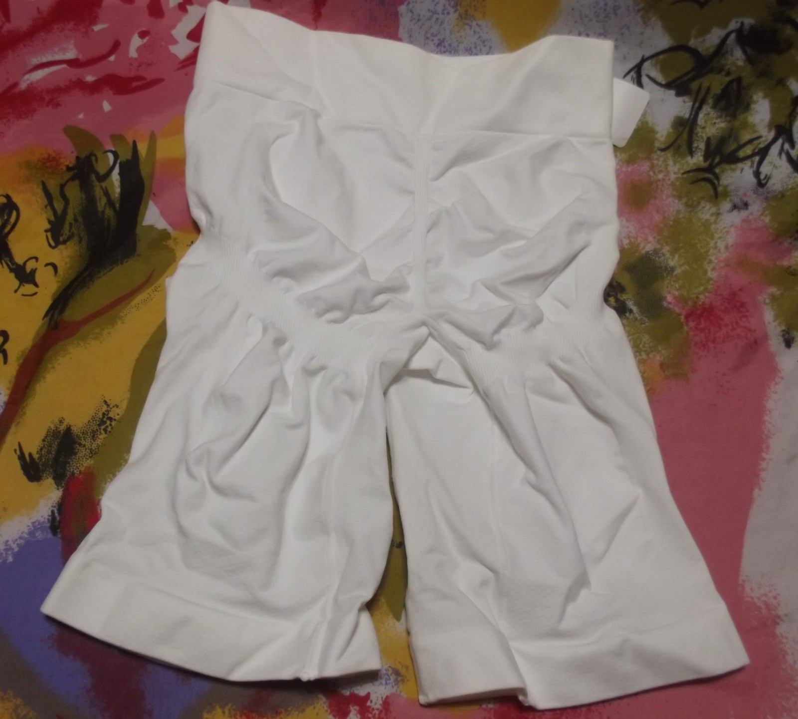 NEW BALI 8624 COOL COMFORT COMFORTSHAPE FIRM CONTROL THIGH SLIMMER PANTY L